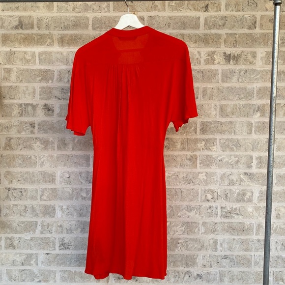 Zara tie front dress - Picture 2 of 4